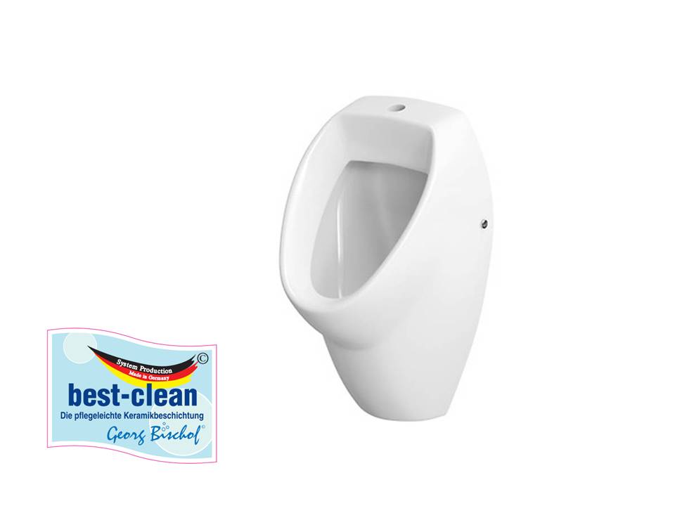 Urinal Zulauf oben weiss
