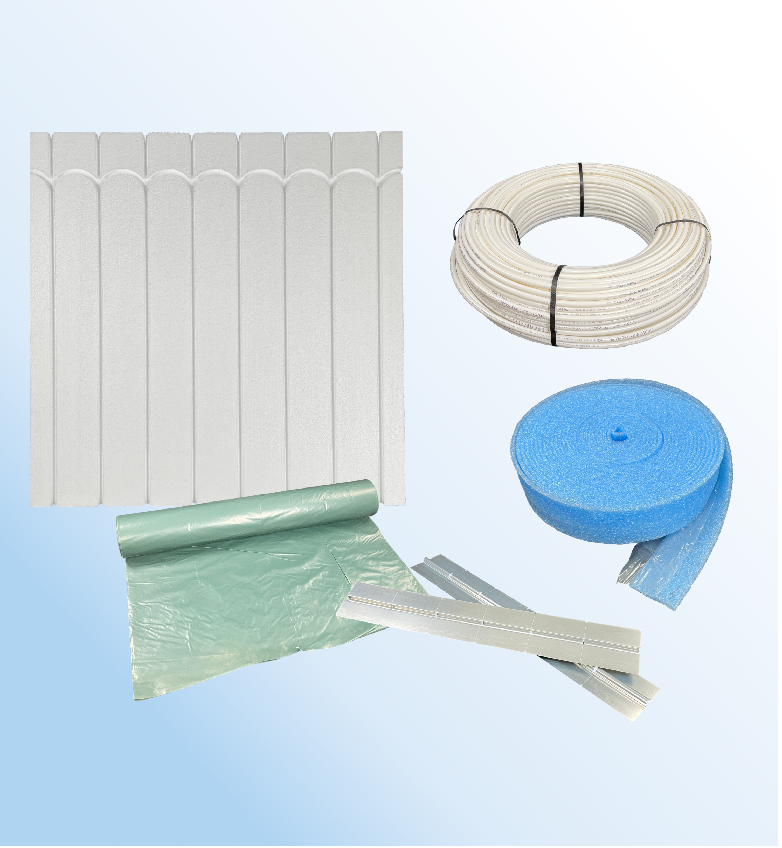 Fußbodenheizung Trockenbau Komplettpaket 10 m² Fußbodenheizung Trockenbau Komplettpaket 10 m²