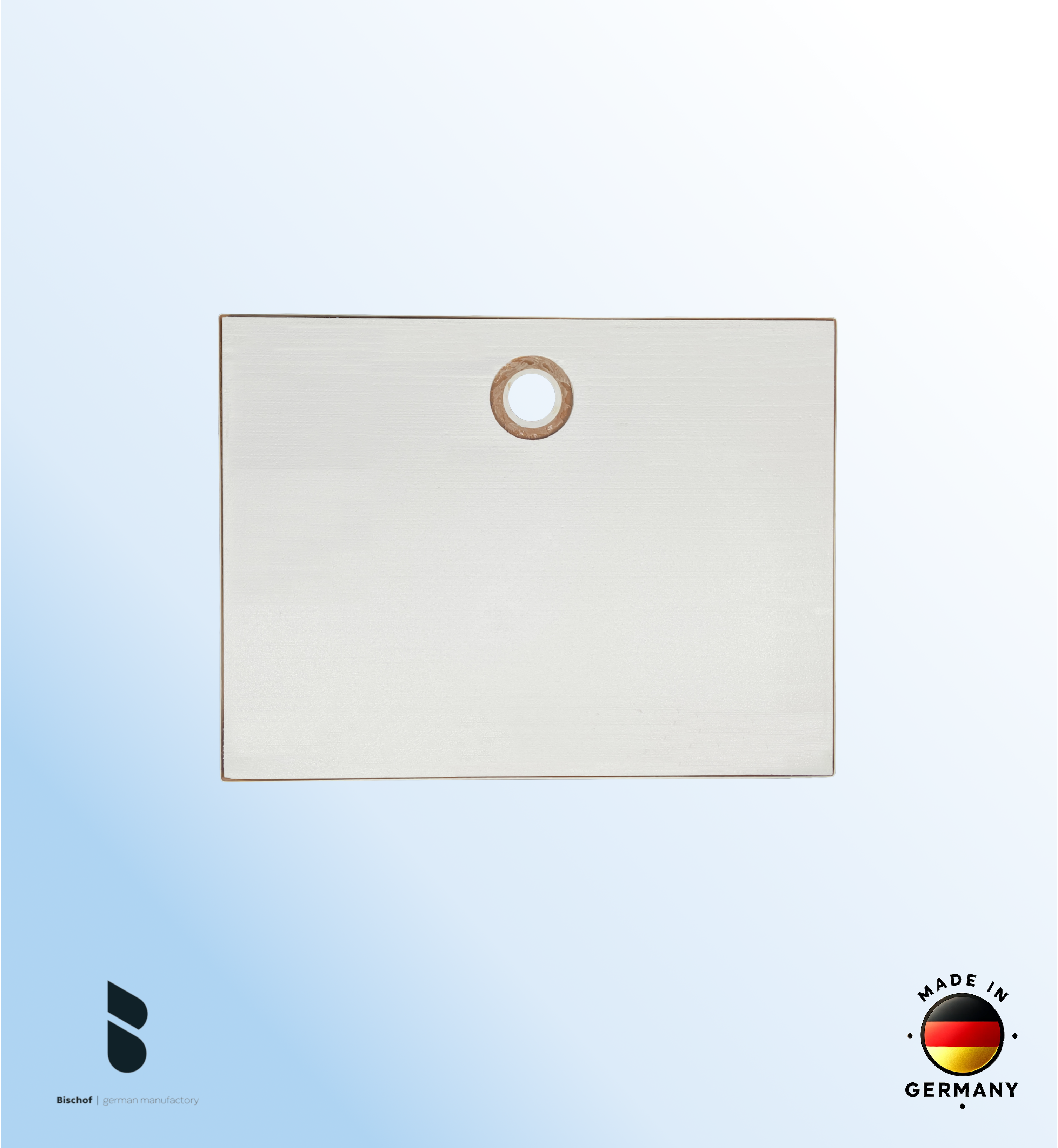 Duschwanne Hamburg 120x90x2,5cm weiß mit EPS Boden